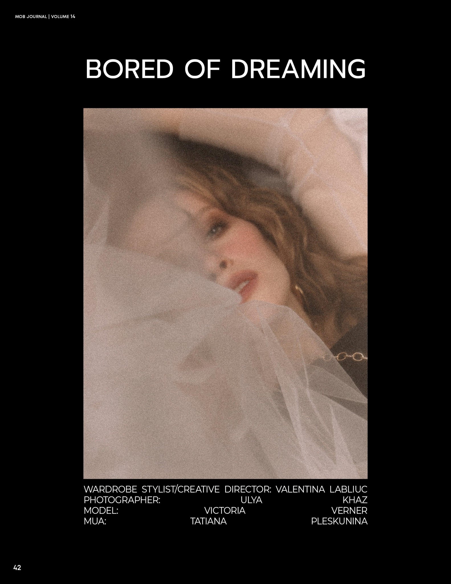 MOB JOURNAL | VOLUME FOURTEEN | ISSUE #49 - Mob Journal