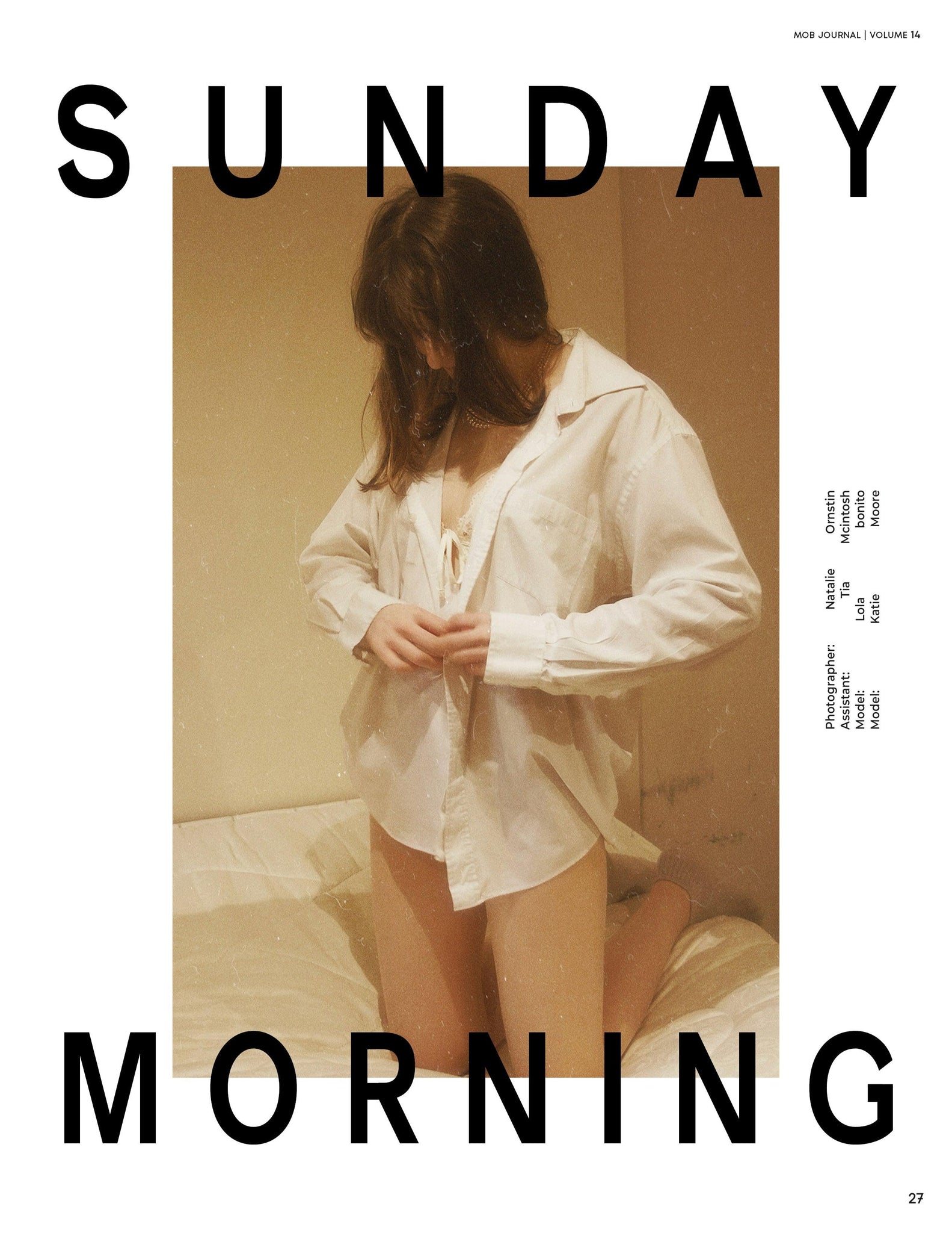 MOB JOURNAL | VOLUME FOURTEEN | ISSUE #25 - Mob Journal