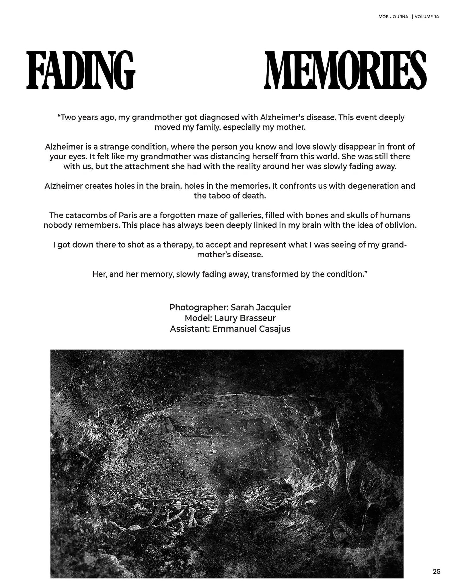 MOB JOURNAL | VOLUME FOURTEEN | ISSUE #26 - Mob Journal